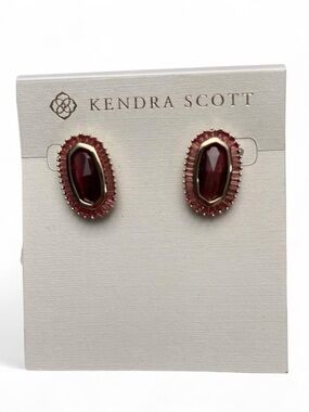 NWT Kendra Scott Baguette Ellie Earrings